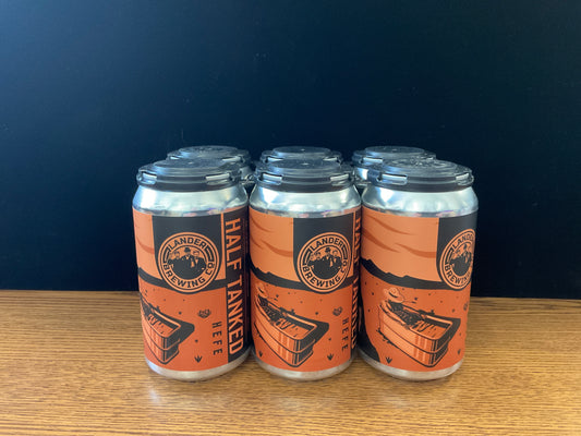Lander Brewing Half Tanked Hefe 12oz Cans (6pk)