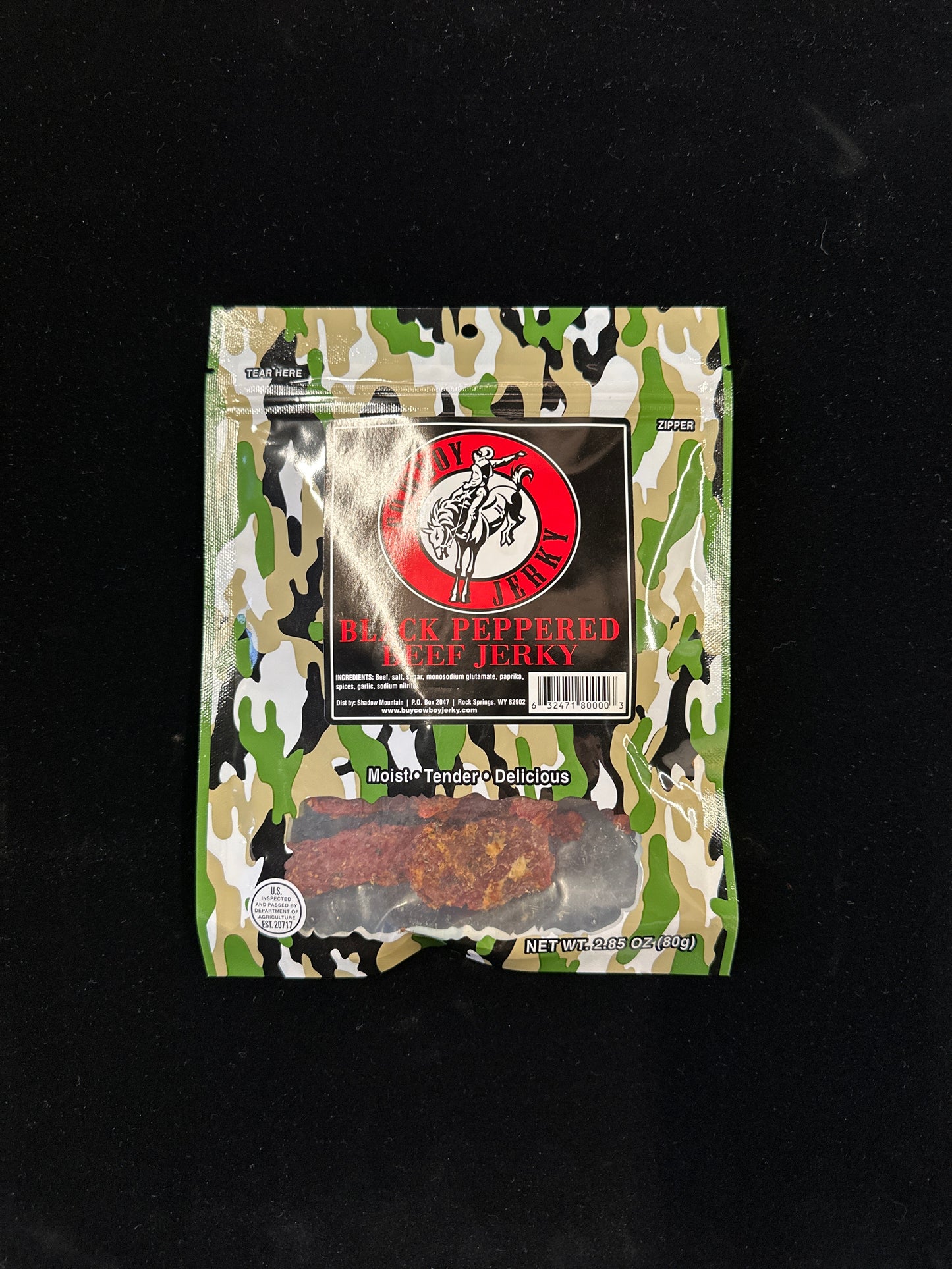 Cowboy Black Peppered Jerky