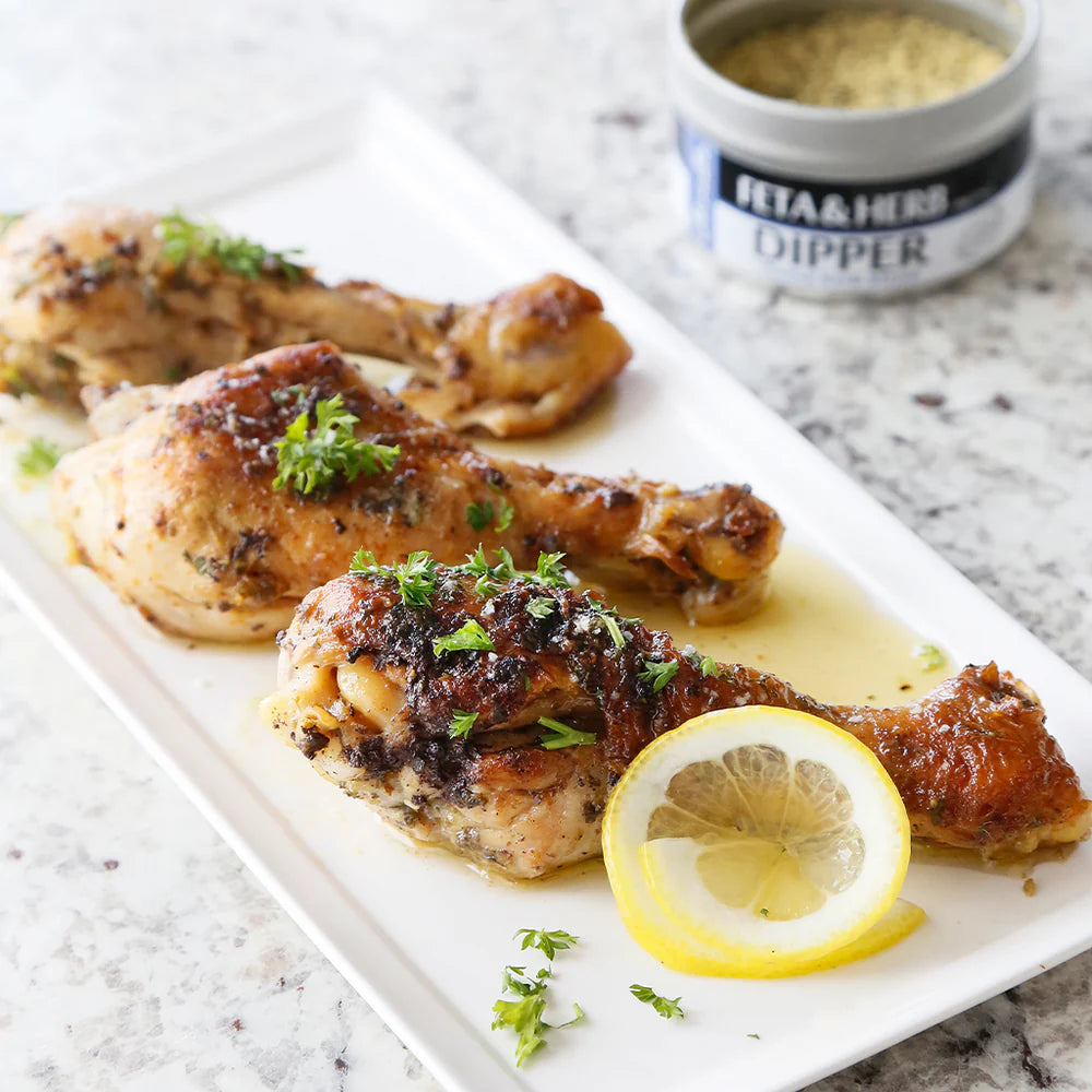 Olivelle Feta Herb Dipper & Seasoning