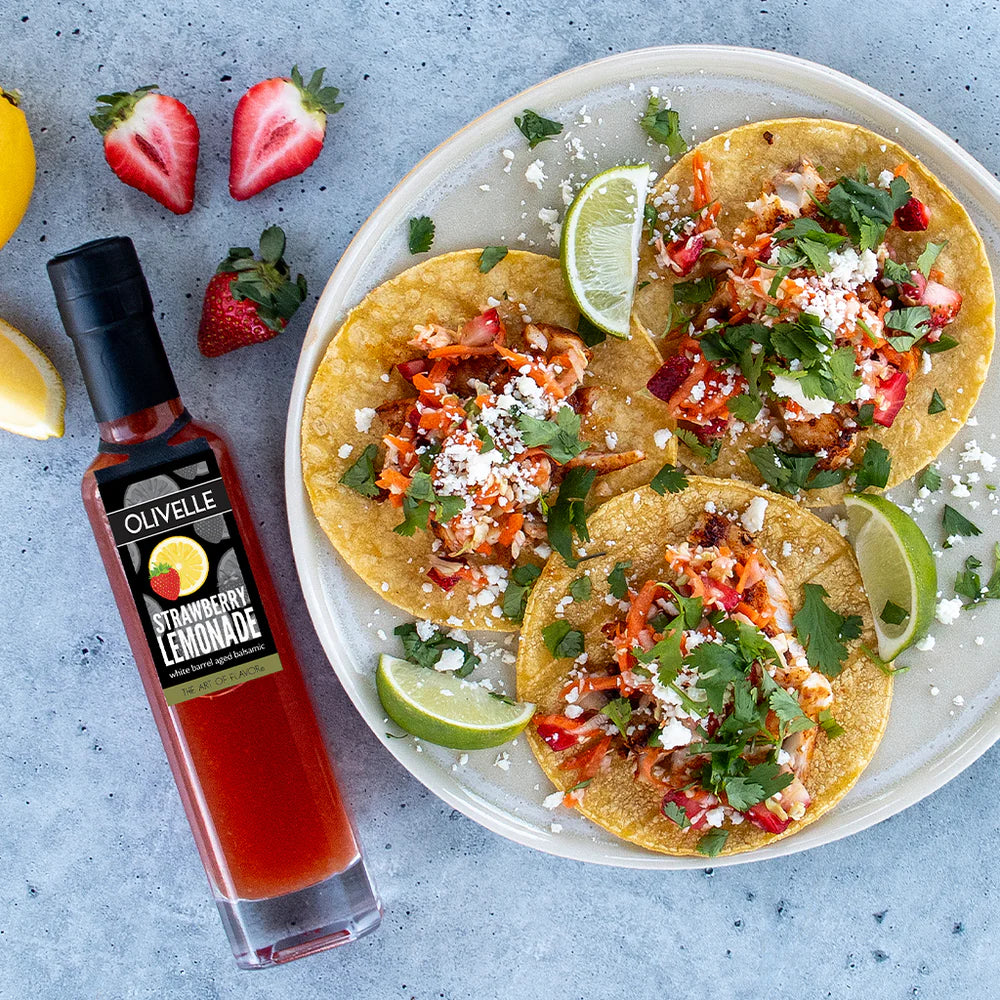 Strawberry Lemonade White Aged Balsamic Vinegar 100mL