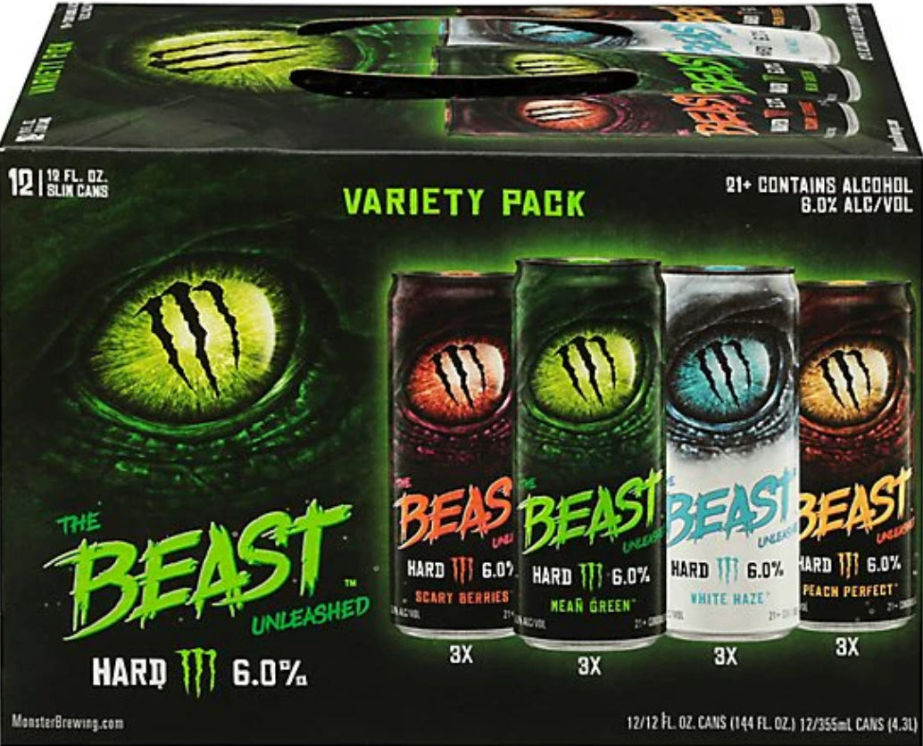 The Beast Unleashed Variety Pack 12oz Cans (12pk)