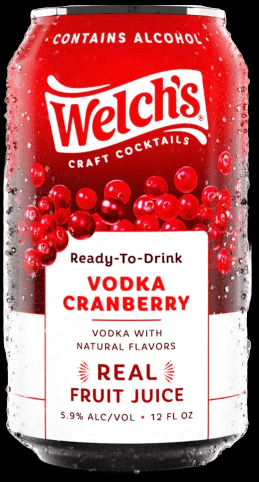 Welch’s Craft Cocktails Vodka Cranberry Single Can