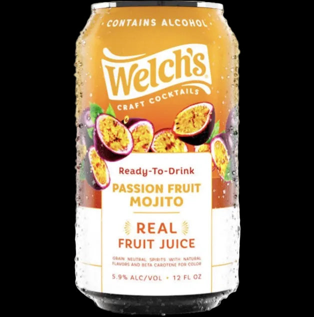 Welch’s Craft Cocktails Passion Fruit Mojito Single Can