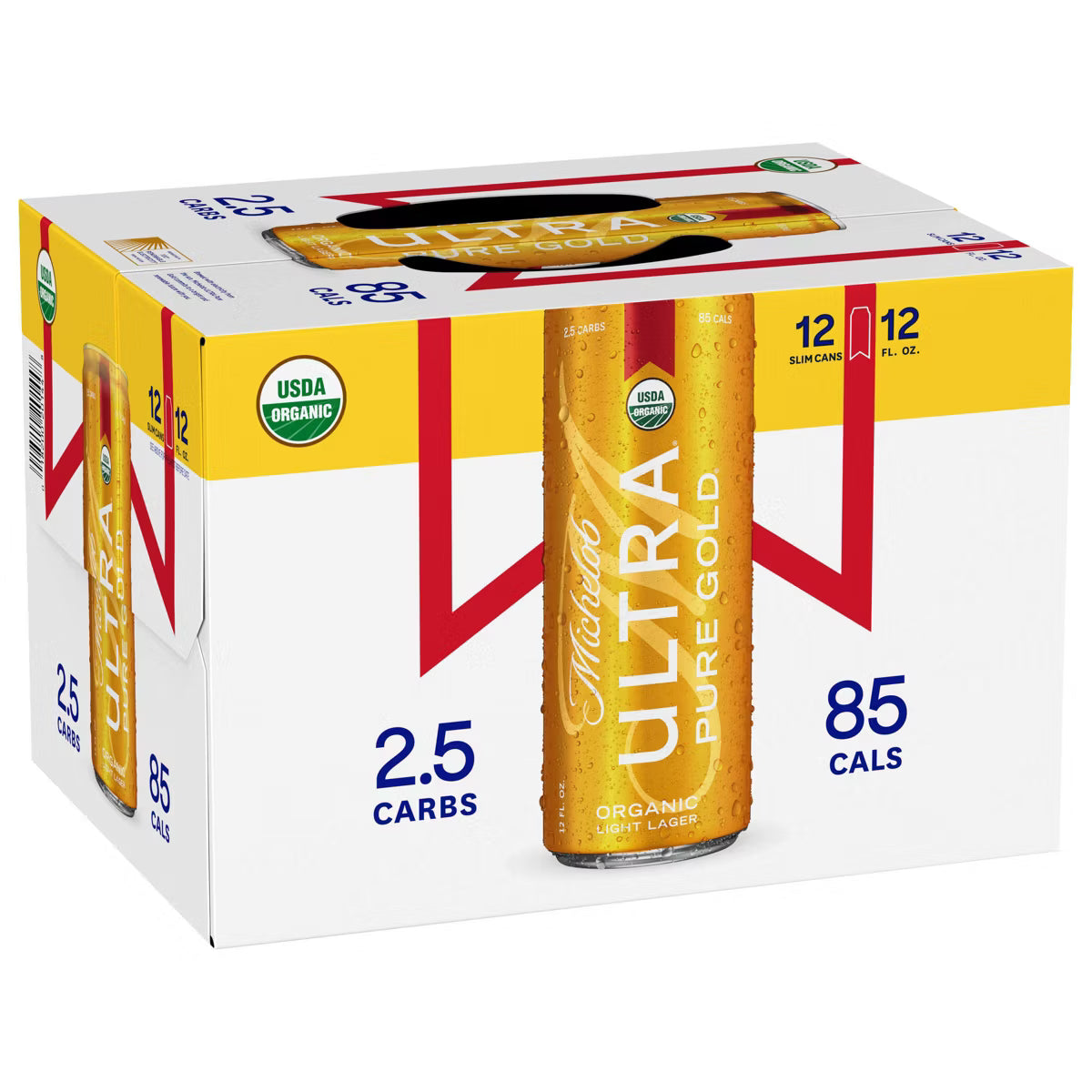 Michelob Ultra Pure Gold 12 oz Cans (12pk)