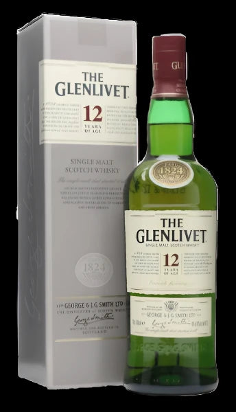 Glenlivet 12 Year Single Malt Scotch 750mL