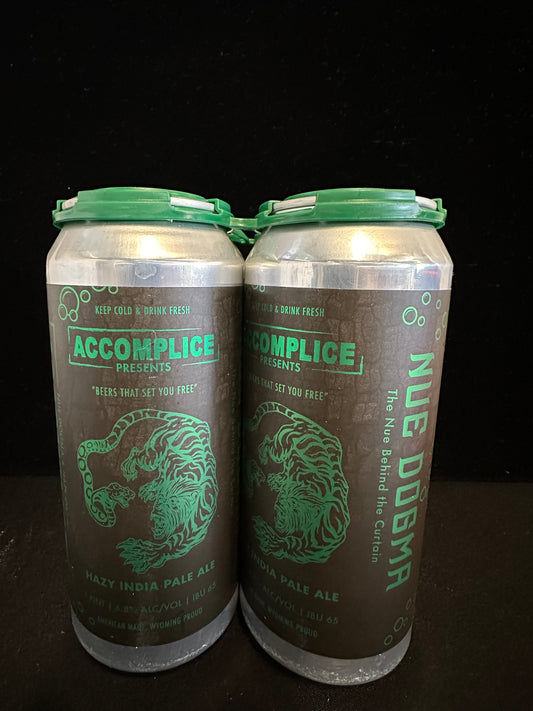 Nue Dogma Hazy IPA 16oz Cans (4pk)