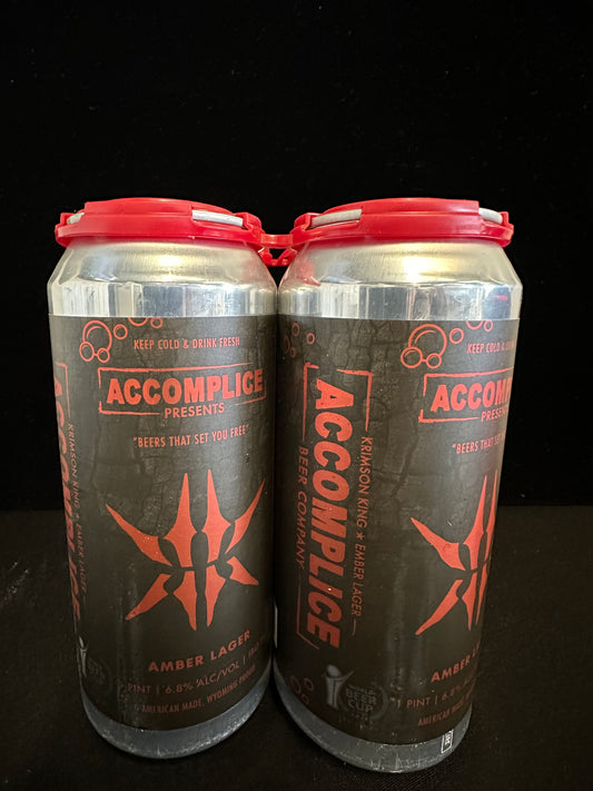 Krimson King Ember Lager 16oz Cans (4pk)