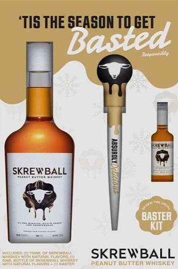 Skrewball Peanut Butter Whiskey Gift Set