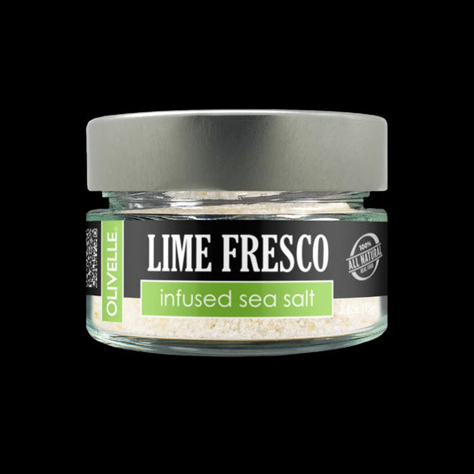 Olivelle Lime Fresco Infused Sea Salt