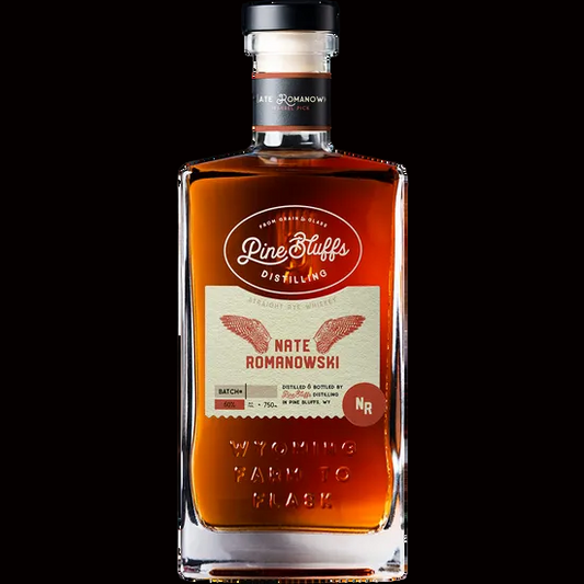 Pine Bluffs Nate Romanowski Straight Rye Whiskey 750mL