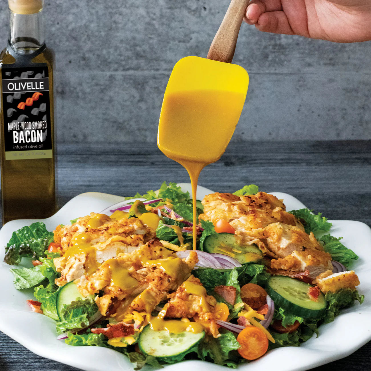 Olivelle Maplewood Smoked Bacon Infused Olive Oil 250mL