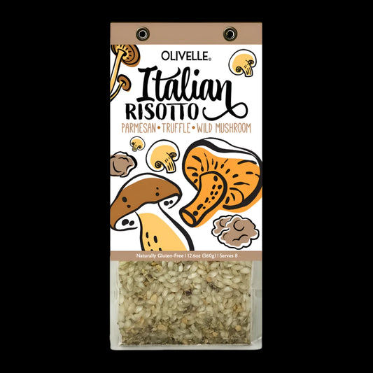 Olivelle Parmesan Truffle Wild Mushroom Risotto