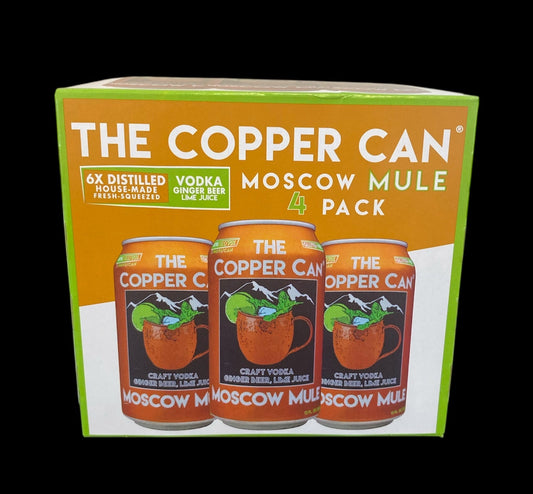 The Copper Can Moscow Mule 12oz Cans (4pk)