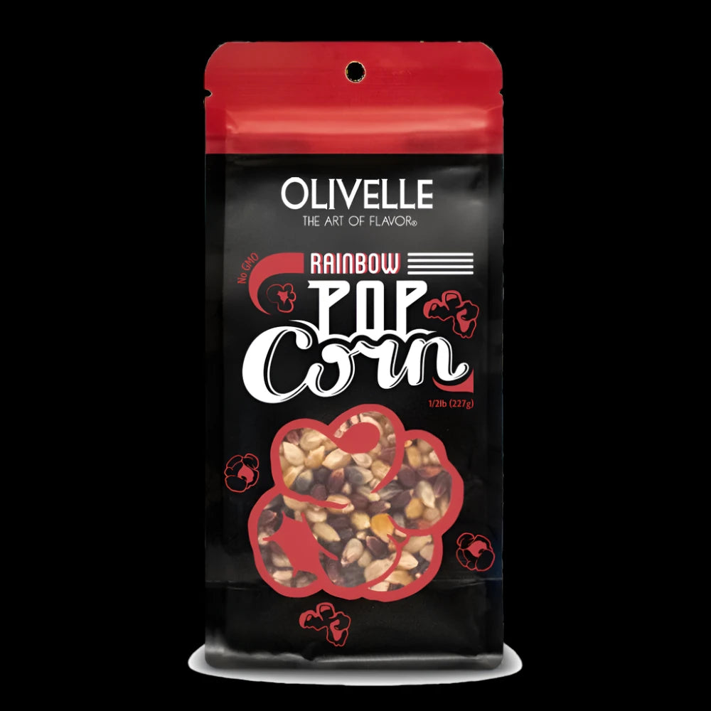 Olivelle Rainbow Popcorn 8oz Bag