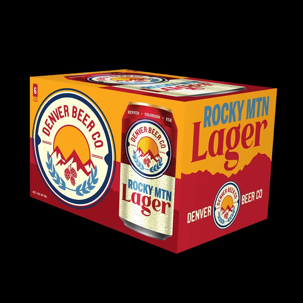 Denver Beer Co. Rocky Mountain Lager 12oz Cans (6pk)