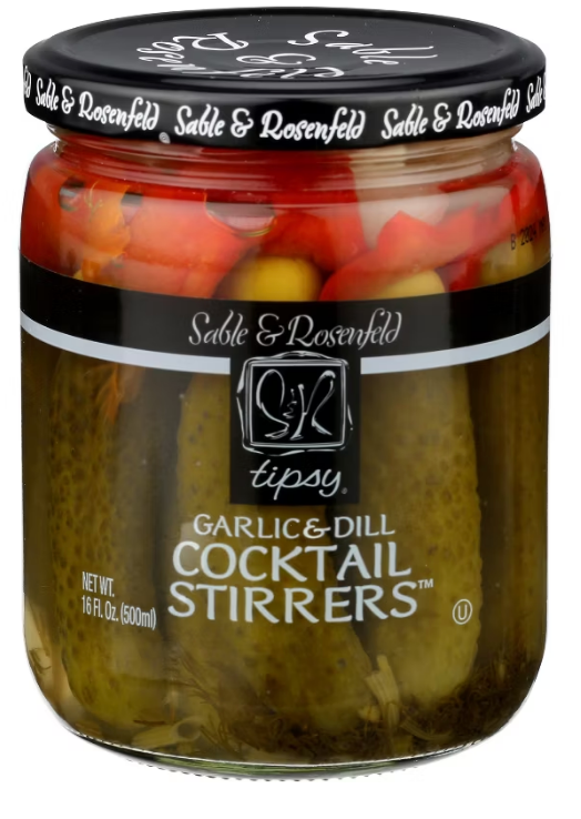 Garlic & Dill Cocktail Stirrers