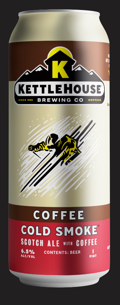 Kettle House Cold Smoke Scotch Ale w/Coffee 16oz Single Can