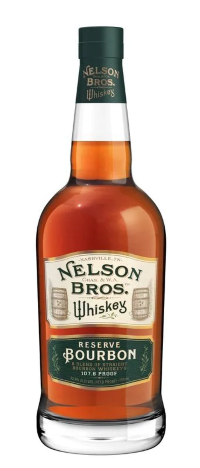 Nelson Bros. Reserve Bourbon Whiskey 750mL