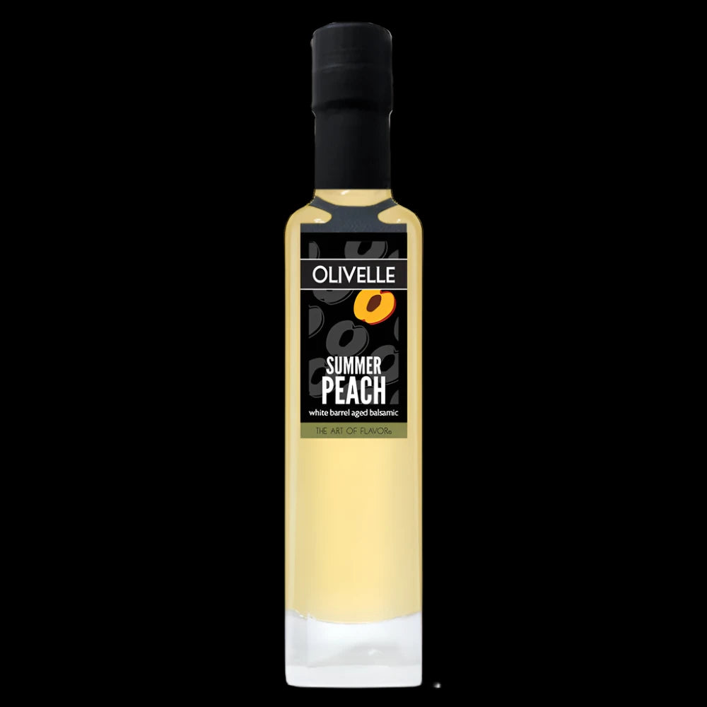 Olivelle Summer Peach White Barrel Aged Balsamic Vinegar 250mL