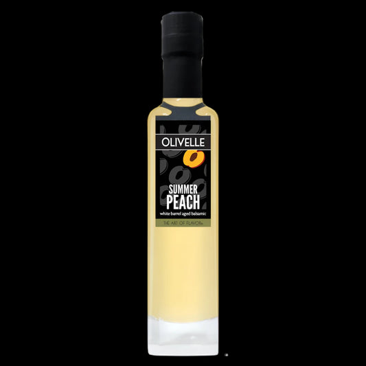 Olivelle Summer Peach White Barrel Aged Balsamic Vinegar 250mL