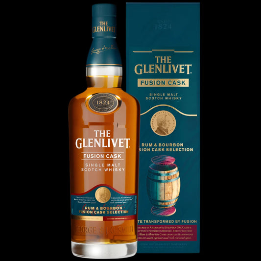 The Glenlivet Rum & Bourbon Fusion Cask Single Malt Scotch 750mL