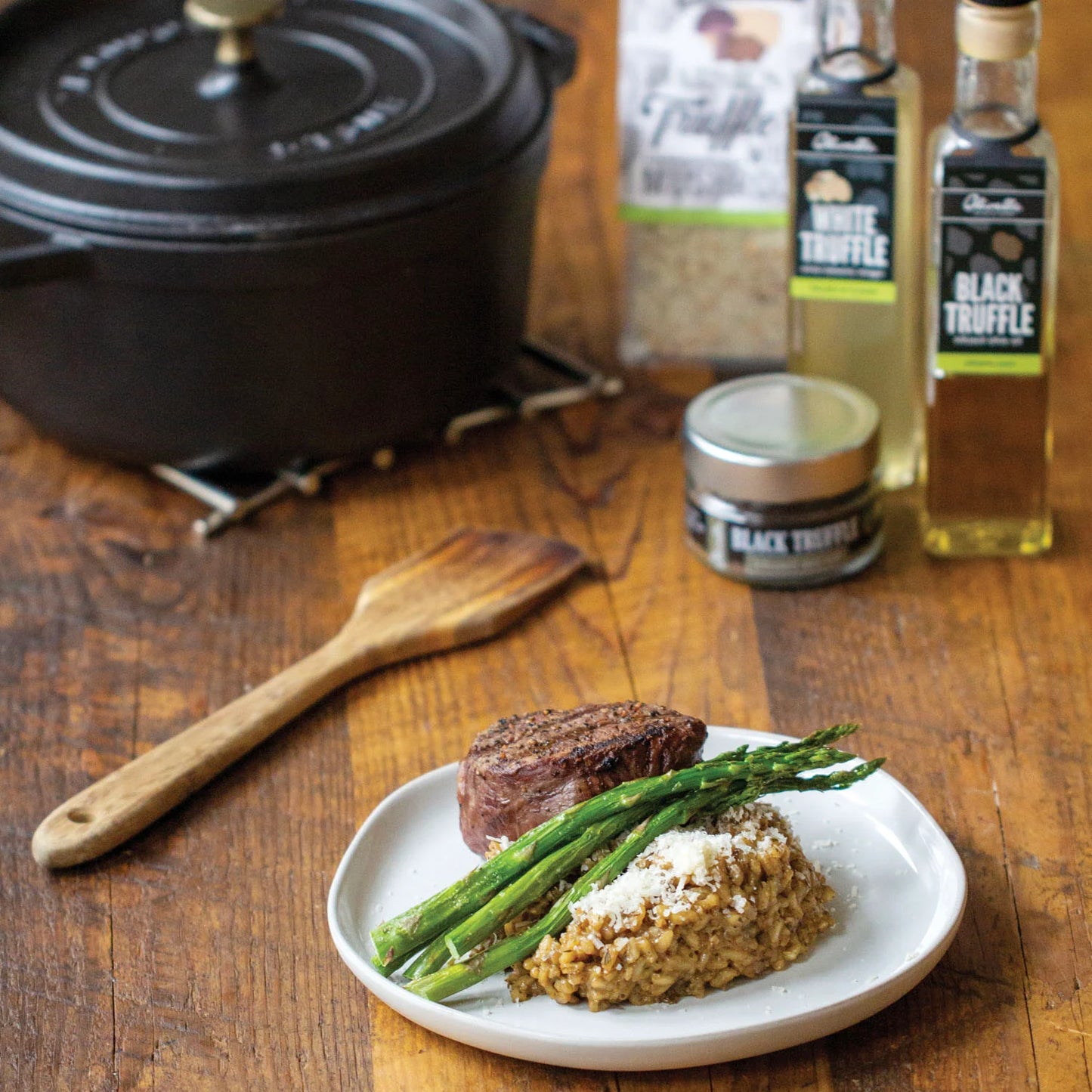 Olivelle Parmesan Truffle Wild Mushroom Risotto