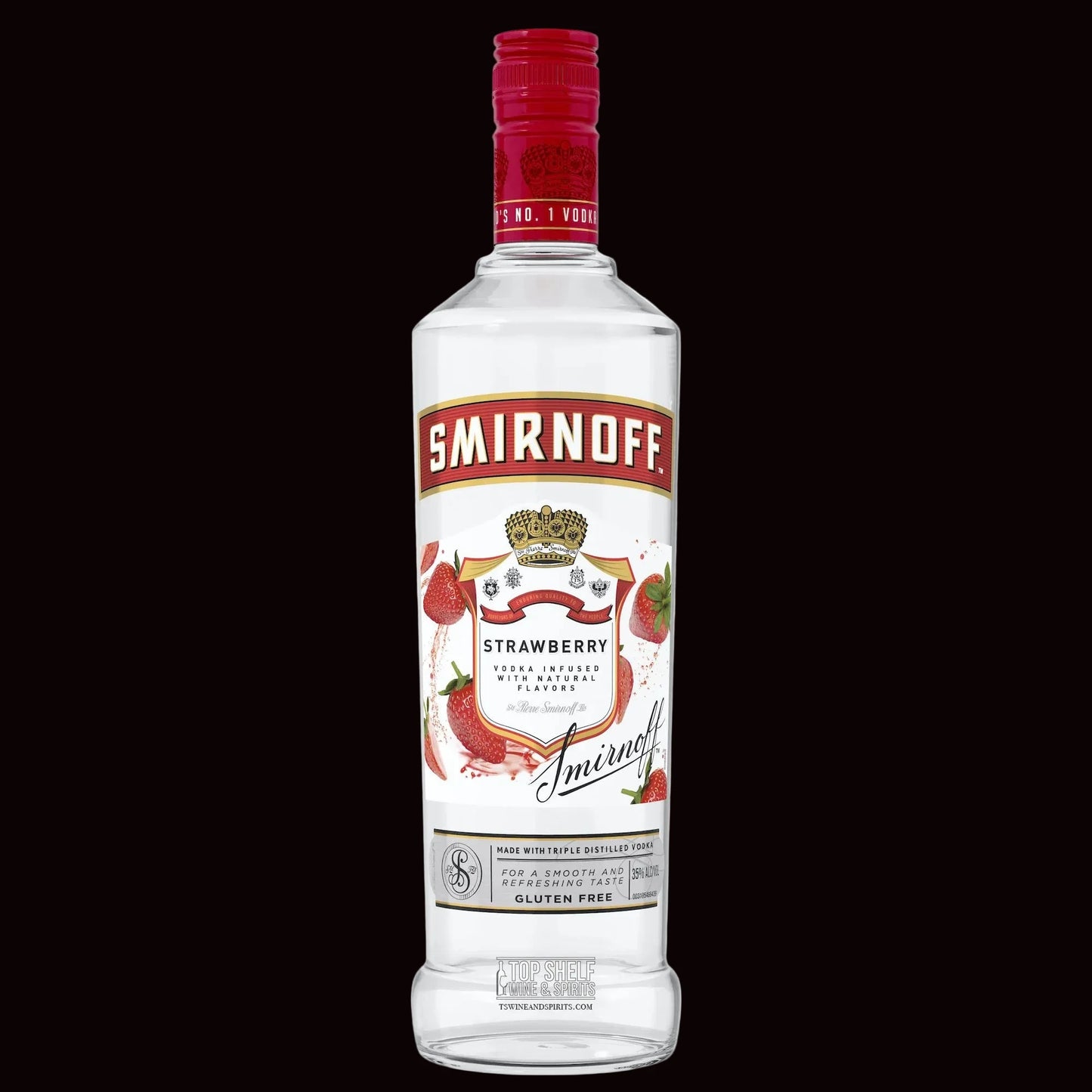 Smirnoff Strawberry Vodka 750mL