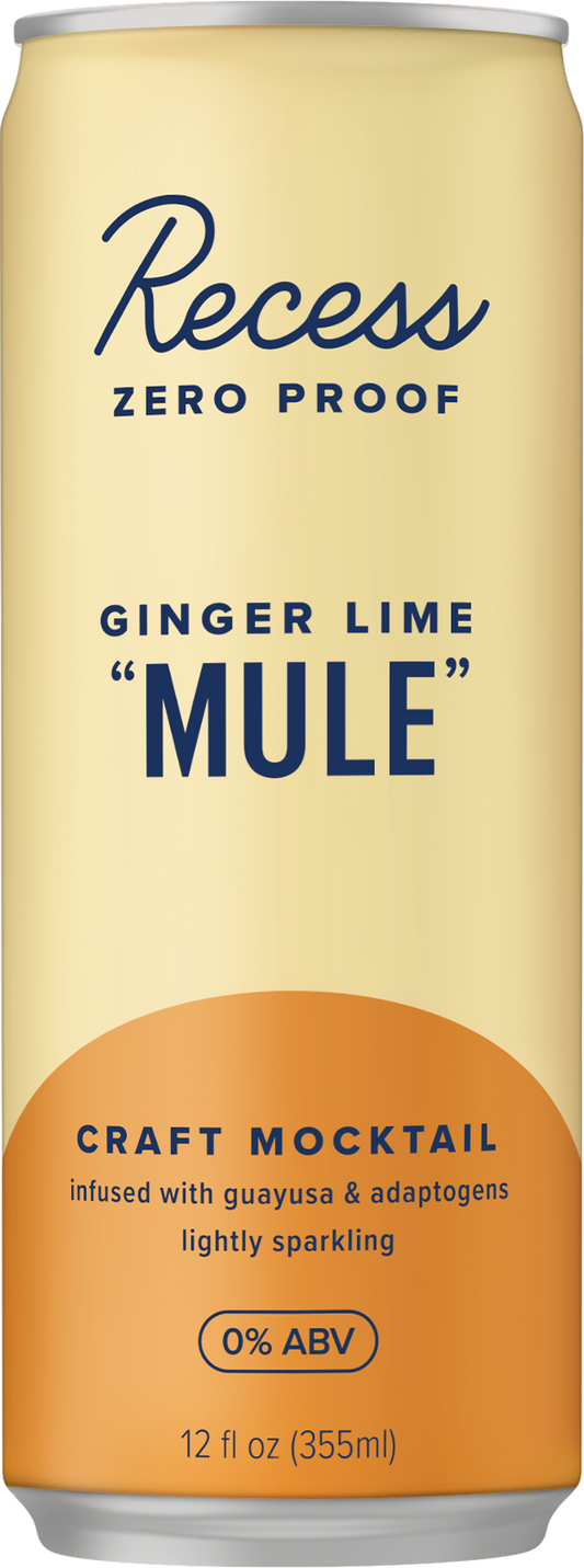 Recess N/A Ginger Lime "Mule" 12oz Cans (4Pk)