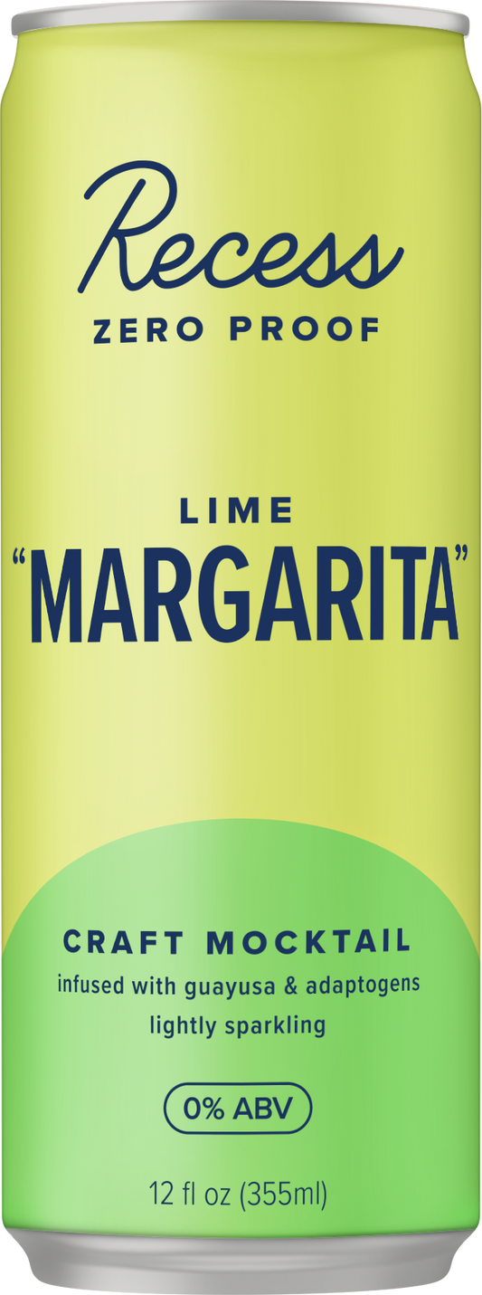 Recess N/A Lime "Margarita" 12oz Cans (4Pk)