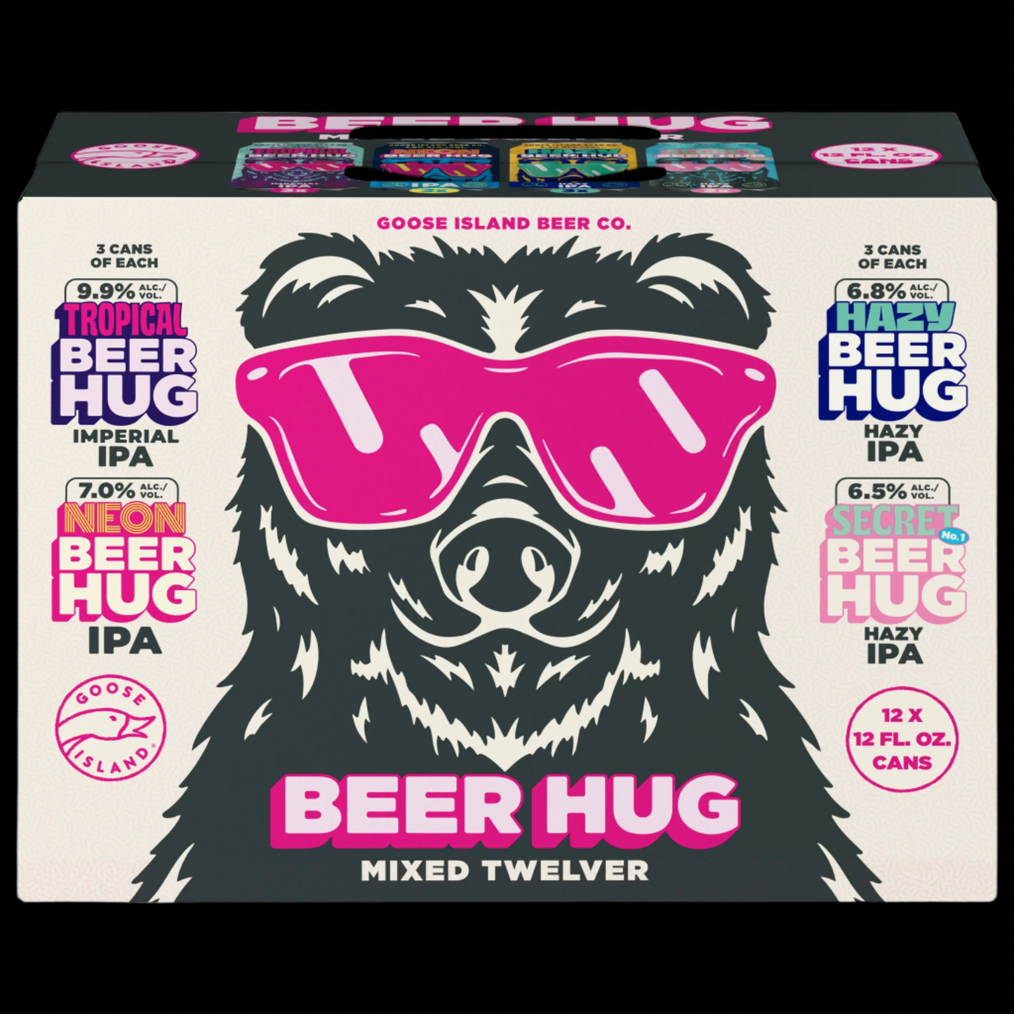 Goose Island Beer Hug Variety Pack 12oz Cans (12pk)