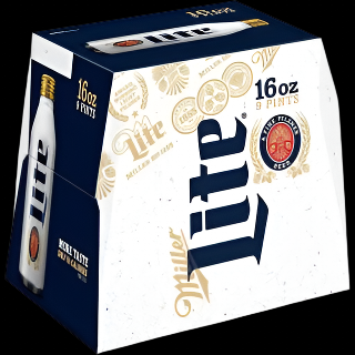 Miller Lite 16oz Aluminum Bottles (9pk)