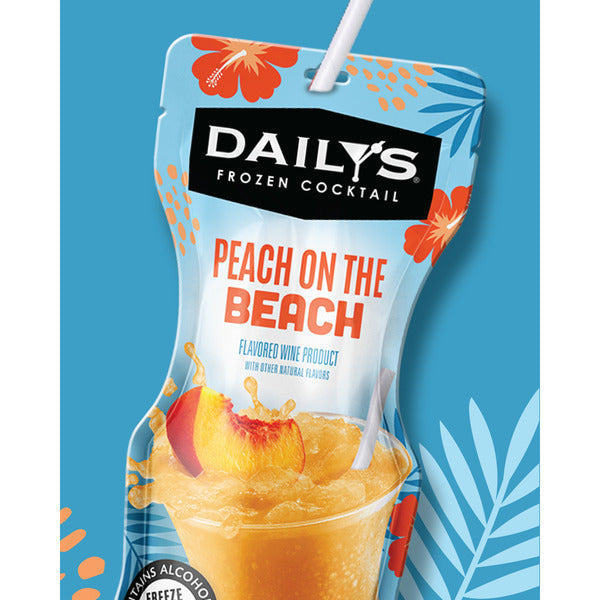 Daily's Peach on the Beach Frozen Cocktail