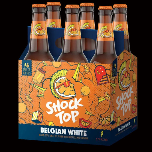 Shock Top Belgian White 12oz Bottles (6pk)